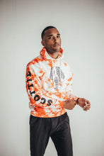 Carregar imagem no visualizador da galeria, Cosmic Orange Personalized Tie Dye Hoodie