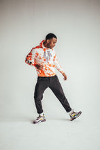 Carregar imagem no visualizador da galeria, Cosmic Orange Personalized Tie Dye Hoodie