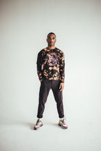 将图片加载到图库查看器,Sand Cloud Adventure Awaits Reverse Tie Dye Dog Crewneck Sweater