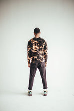 将图片加载到图库查看器,Sand Cloud Adventure Awaits Reverse Tie Dye Dog Crewneck Sweater