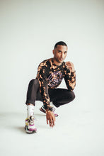 将图片加载到图库查看器,Sand Cloud Adventure Awaits Reverse Tie Dye Dog Crewneck Sweater