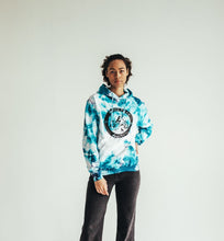 Carregar imagem no visualizador da galeria, Adventure Awaits Cosmic Storm Tie Dye Hoodie