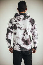 Carregar imagem no visualizador da galeria, Cosmic Charcoal Dog Lover Tie Dye Hoodie