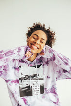 Carregar imagem no visualizador da galeria, Keep Calm and Dog On Purple Tie Dye Hoodie