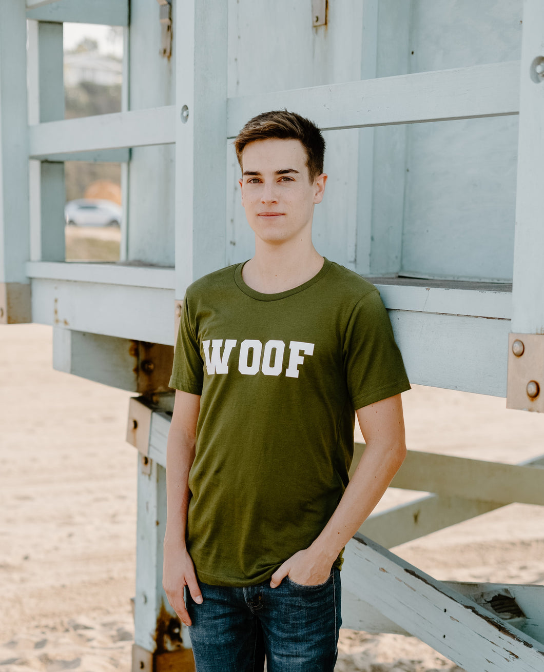 Woof Unisex tee